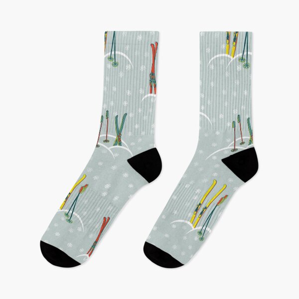 Item preview, Retro ski pattern snow designed and sold by AniyahDuBuque.
