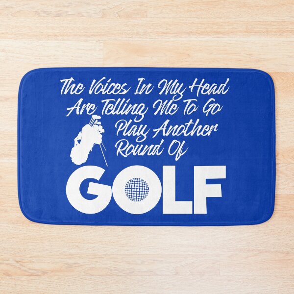 Item preview, The Voices In My Head Are Telling Me To Go Play Another Round Of Golf designed and sold by TheCrazyBear.