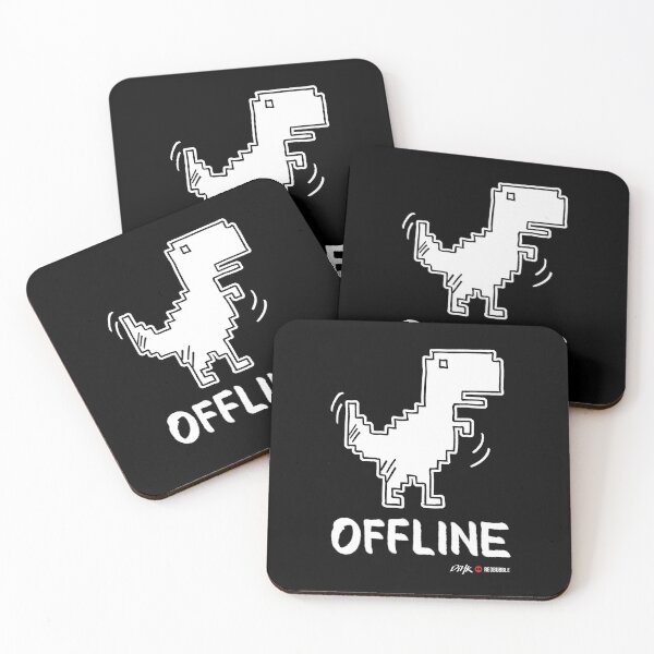 Item preview, Offline Dino (Dight Background) designed and sold by DiHK.