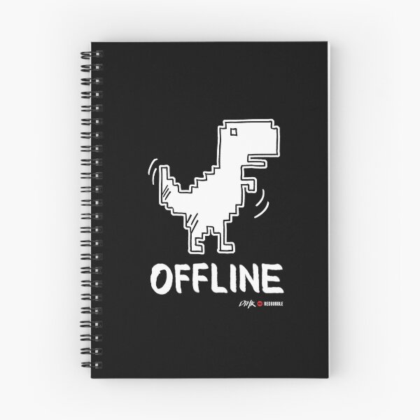 Item preview, Offline Dino (Dight Background) designed and sold by DiHK.
