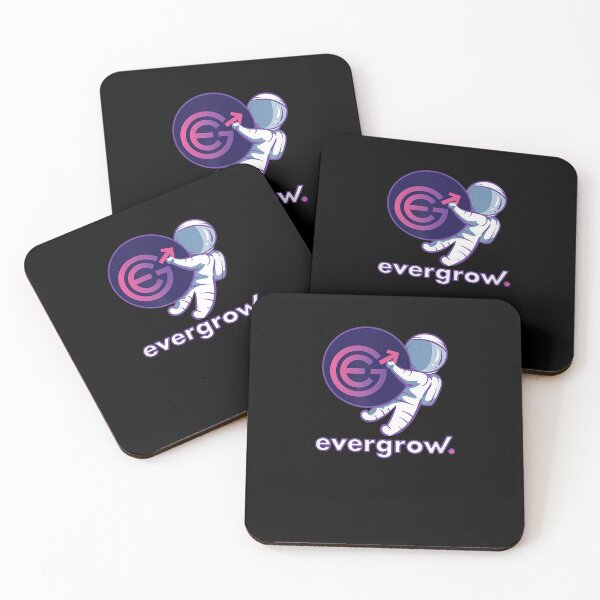 Item preview, EverGrow Coin EGC Astronaut Crypto T-Shirt designed and sold by BreitkreutzRolf.