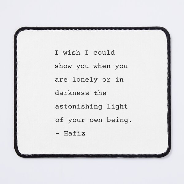 Item preview, I wish I could show you - Hafiz Poetry designed and sold by Ellodee.