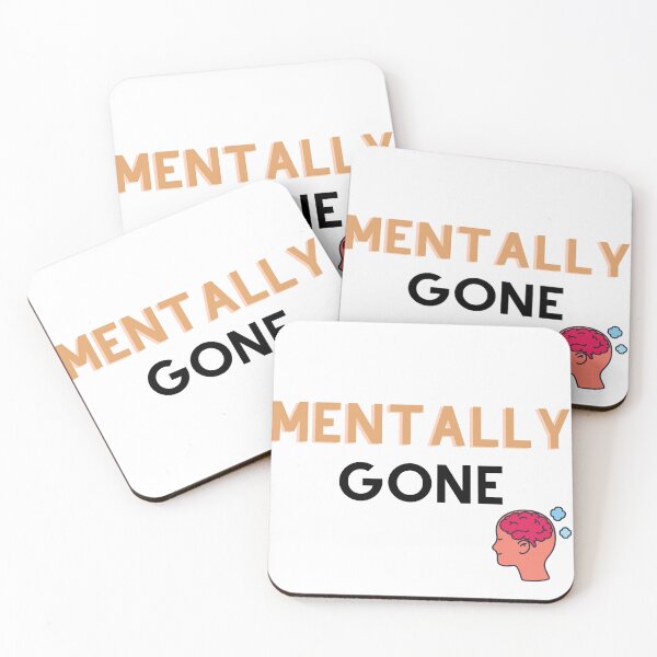 Item preview, Mentally gone Cool, classic T-Shirt  designed and sold by RedaSouq.