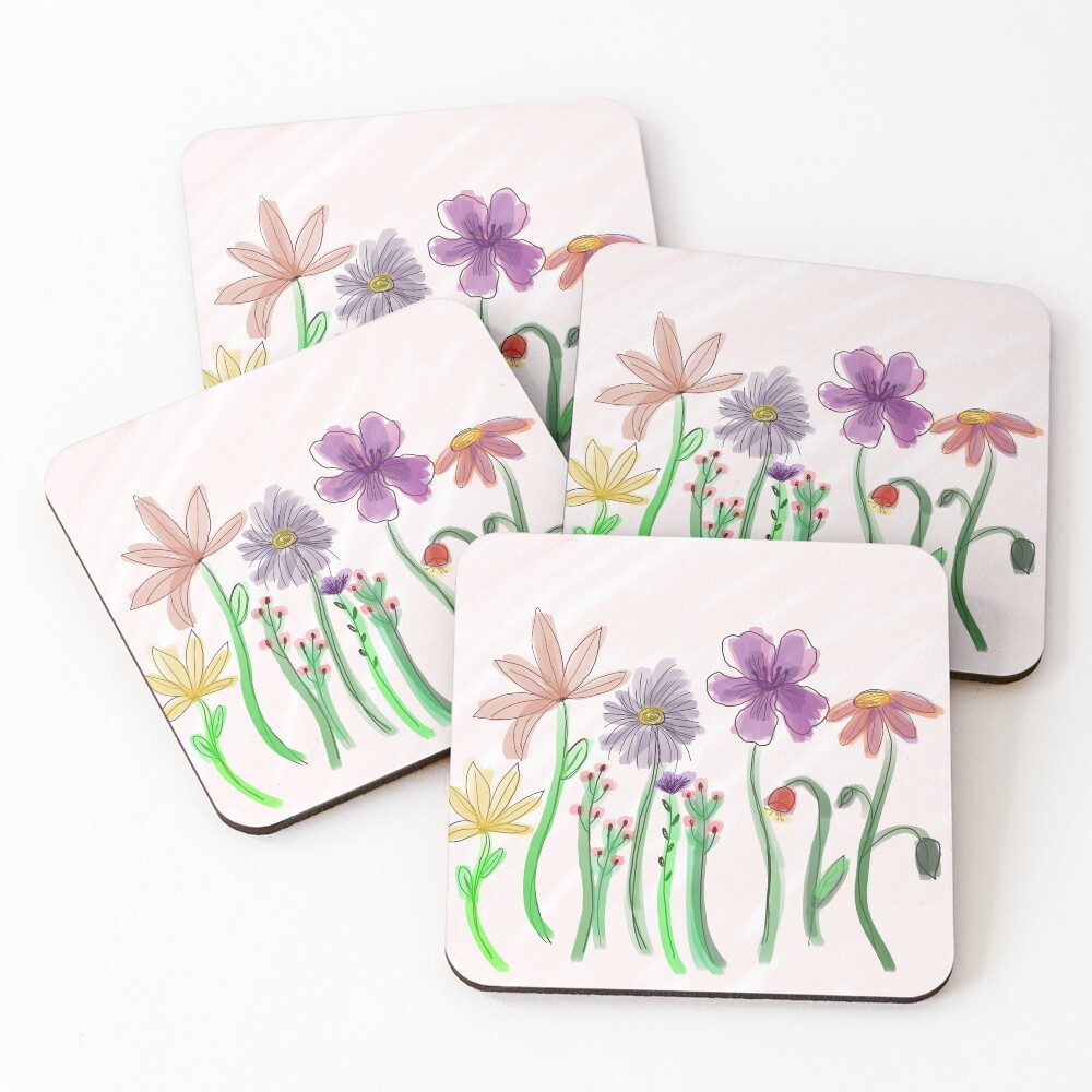 Item preview, Coasters (Set of 4) designed and sold by IndigoImagining.