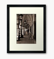 Krakow Arcade Framed Print