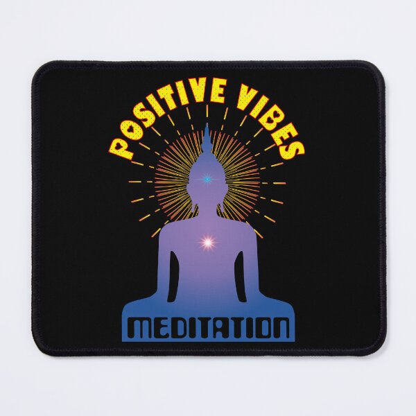 Item preview, Positive Vibes Meditation For Inner Peace designed and sold by Acnu Merch.