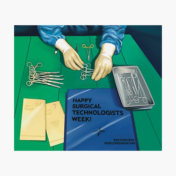 Item preview, Surgical Technologist designed and sold by MichellesMedArt.