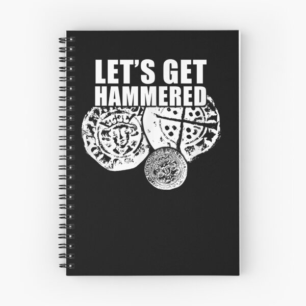 Item preview, Funny metal detecting apparel hammered coin T-Shirt designed and sold by BreitkreutzRolf.