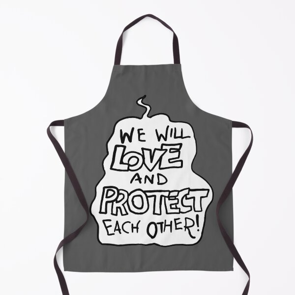 Item preview, We will love and protect each other! designed and sold by ourladyofcoffee.