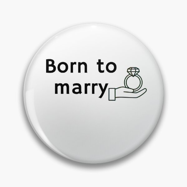 Item preview, Born to marry with ring Cool, classic T-Shirt  designed and sold by RedaSouq.
