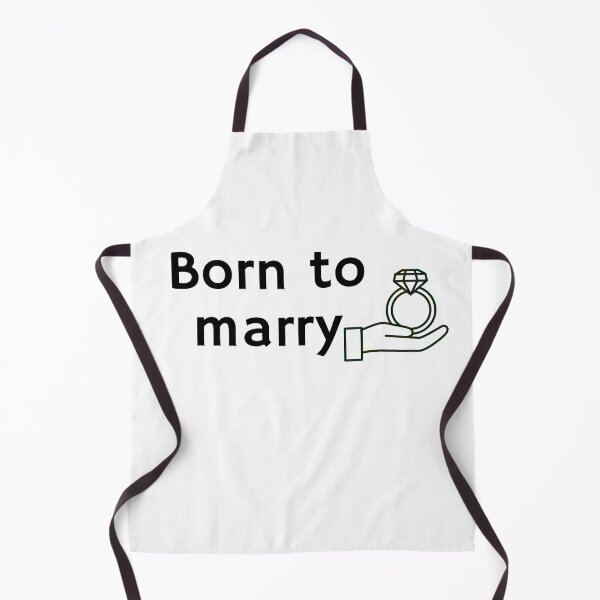 Item preview, Born to marry with ring Cool, classic T-Shirt  designed and sold by RedaSouq.