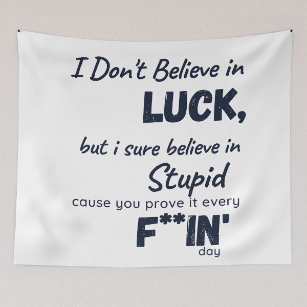Item preview, I Don't Believe in Luck Shirt, Rip Wheeler Shirt, Yellowstone Tv Show, Dutton Ranch Shirt, Yellowstone Ranch designed and sold by Alexa5454.