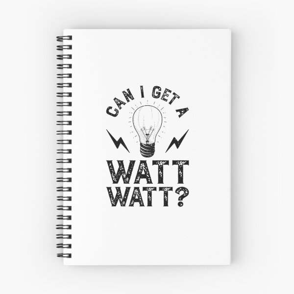 Item preview, Can I Get A Watt Watt Funny Electrician Electrical Engineer designed and sold by Sean2Williams.