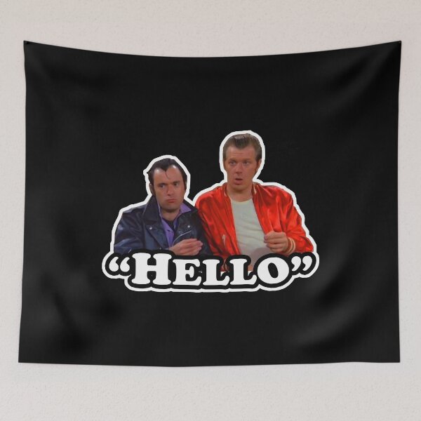 Item preview, Hello Lenny and Squiggy Retro Laverne and Shirley 70s designed and sold by omaicahahaha.