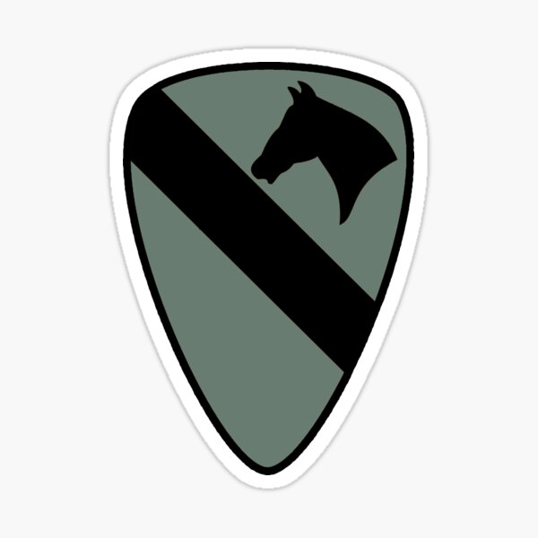 1st Cavalry Division (Subdued) Sticker