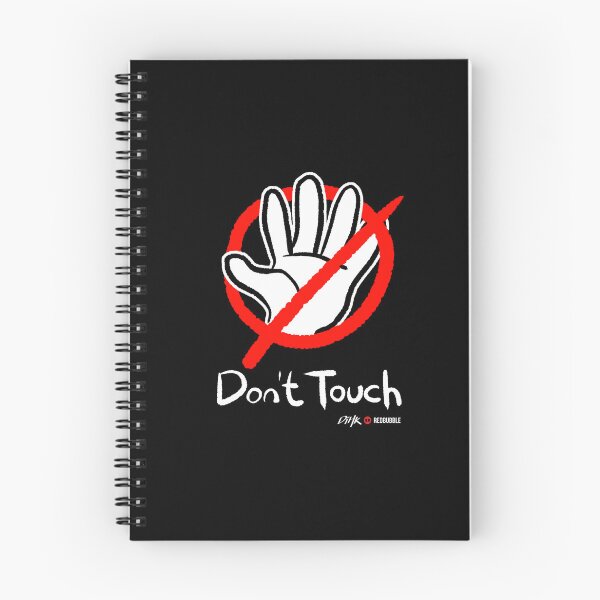 Item preview, Don't Touch (Dark Background) designed and sold by DiHK.