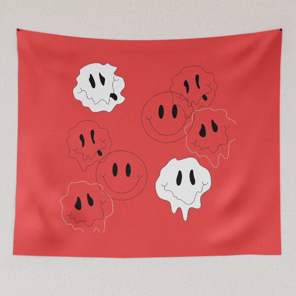 Item preview, Messy Ghostly Smiles faces designed and sold by chitchat917.