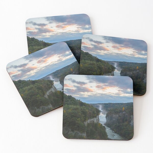 Item preview, Letchworth Gorge In Early Fall near Sunset designed and sold by jc1192.