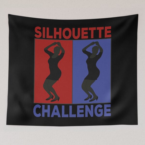 Item preview, The Silhouette Challenge Retro designed and sold by Ferreira1762.