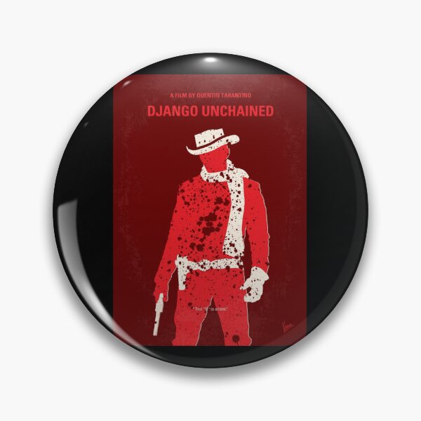 Item preview, No184- Django Unchained minimal movie poster Poster designed and sold by verantfvtoal.