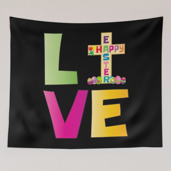 Item preview, Easter Theme Happy Easter Shirt For Kids Women Men Eggs Bunny Love Cross Essential . designed and sold by maevurhencve.