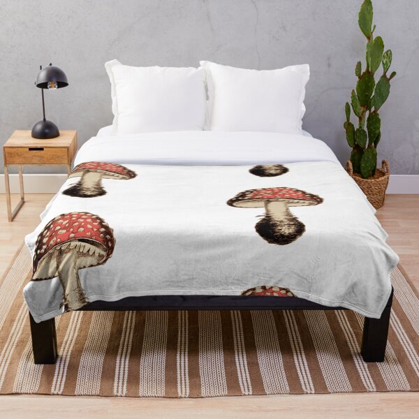 Item preview, Vintage Mushroom - Illustration Red Beige designed and sold by BestUncommonTee.