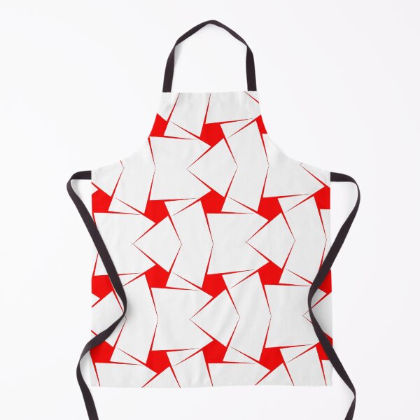 Item preview, Skewed star pattern in red with white background designed and sold by Becky Hunter.