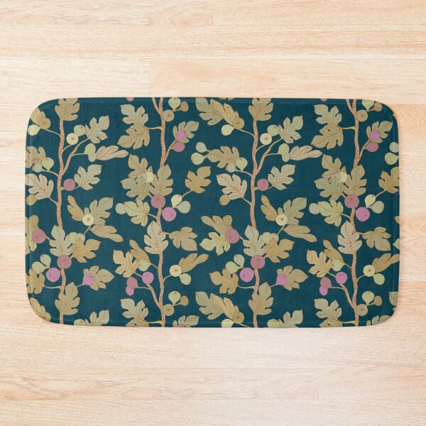 Item preview, Fig Trees Prussian Blue designed and sold by Cecilia Mok.