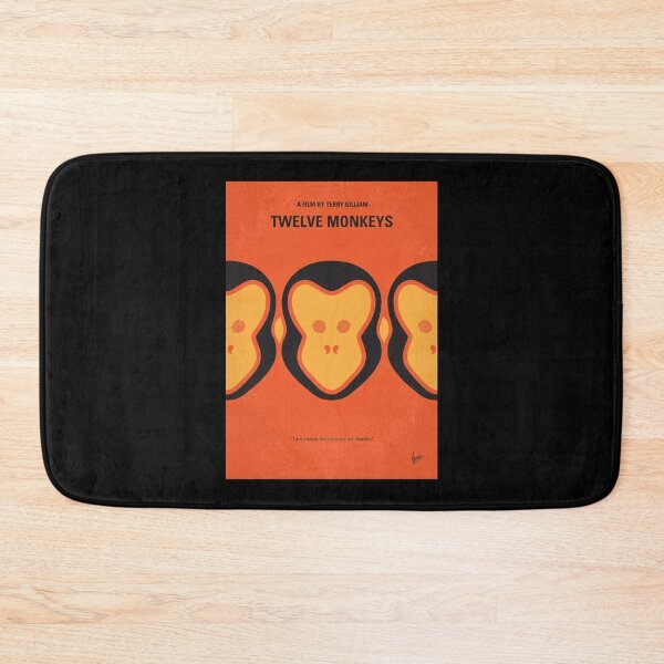 Item preview, No355- 12 MONKEYS minimal movie poster Poster designed and sold by verantfvtoal.