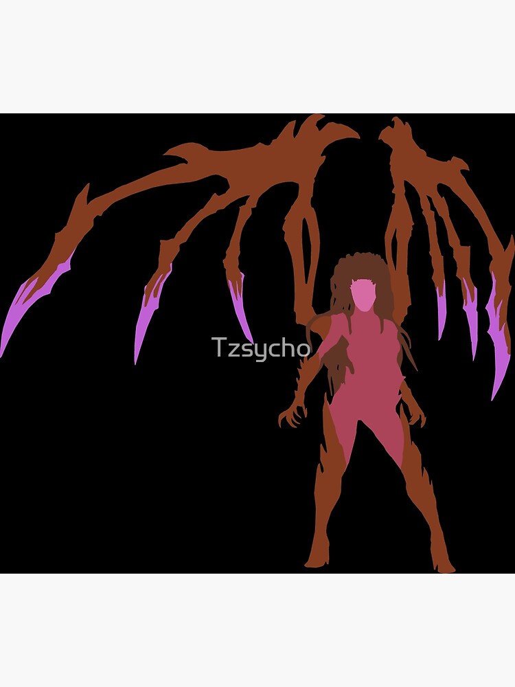 "Queen of Blades." Art Print for Sale by Tzsycho Redbubble