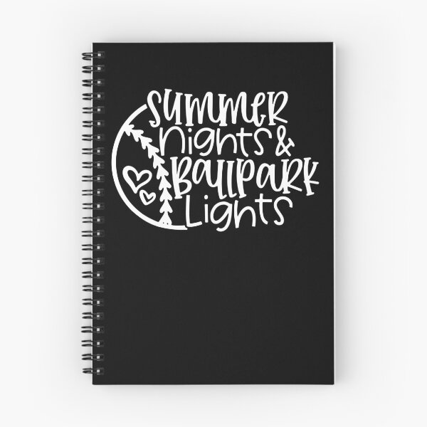 Item preview, Summer Nights And Ballpark Lights Women Baseball Heart Quote designed and sold by alice12S56.
