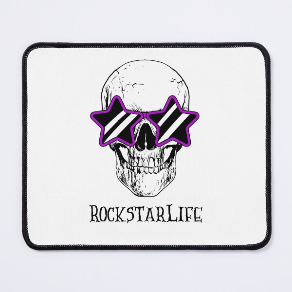 Item preview, Rockstar Life skull designed and sold by smirey designs.