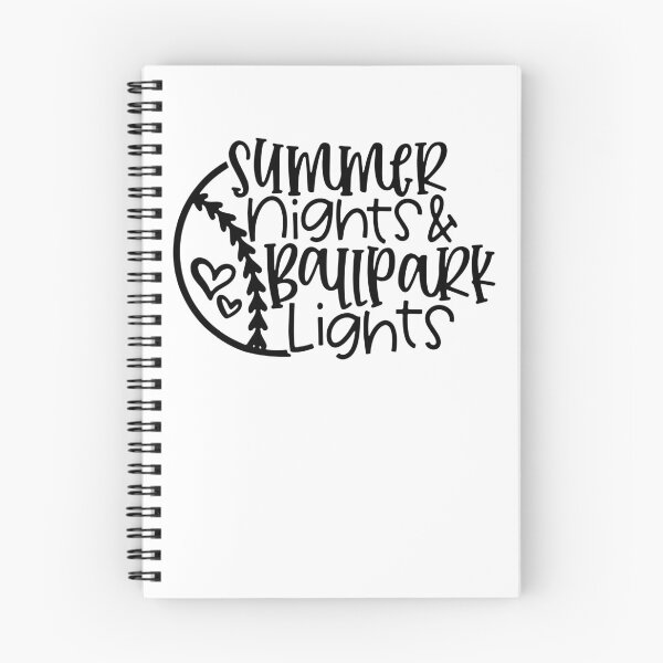 Item preview, Summer Nights And Ballpark Lights Women Baseball Heart Quote designed and sold by alice12S56.