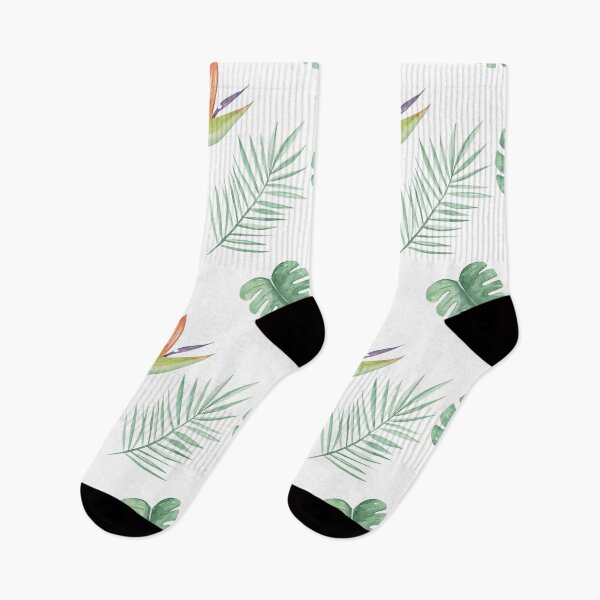 Item preview, Tropical Florals Birds of Paradise designed and sold by elleinadesigns.