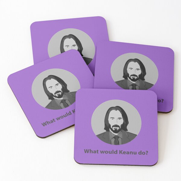 Item preview, What would keanu do81 designed and sold by MyWoodPhoto99.