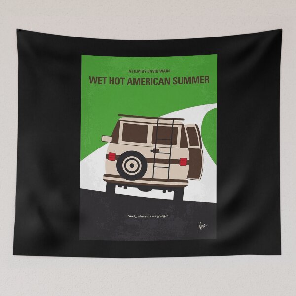 Item preview, No481- Wet Hot American Summer minimal movie poster       Poster designed and sold by verantfvtoal.