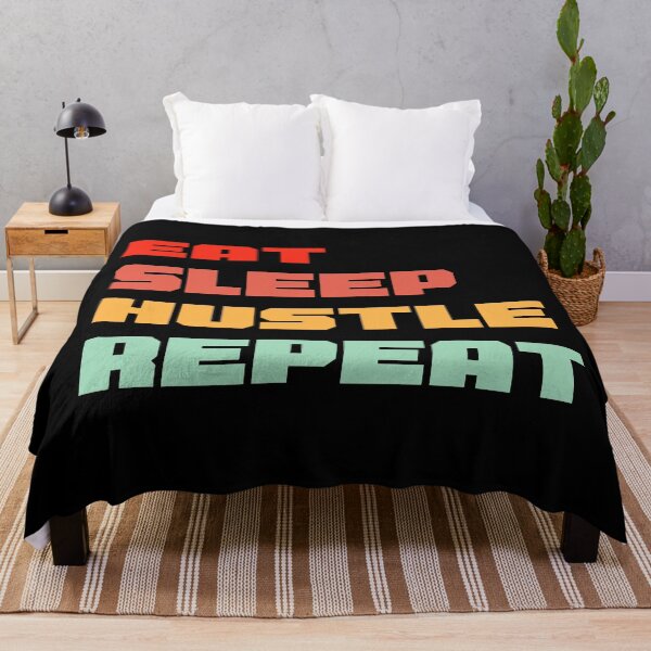 Aperçu de l'œuvre Mangez Sleep Hustle Répétez, mangez Sleep Hustle créée et vendue par SKivinta.