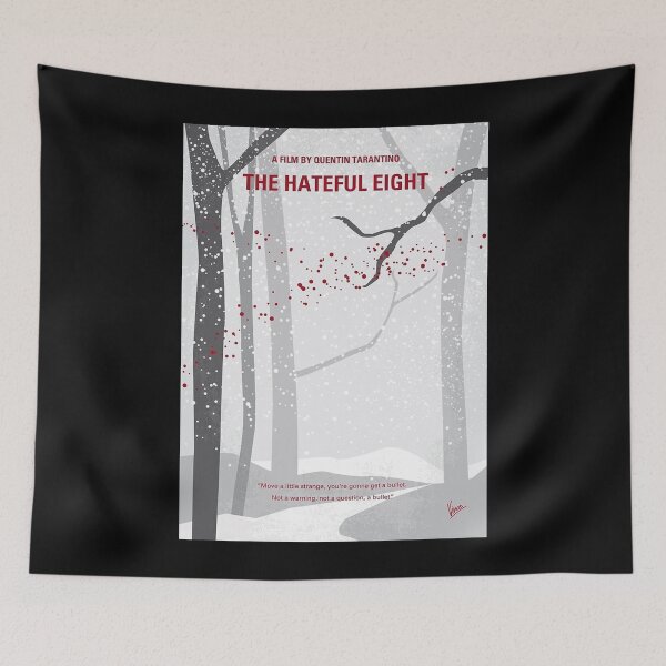 Item preview, No502- Hateful eight minimal movie poster     Poster designed and sold by verantfvtoal.
