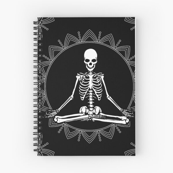 Item preview, Cakra Meditating Skeleton Yoga 2 designed and sold by SugiyantoShop.