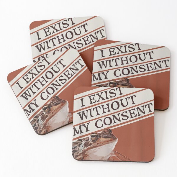 Item preview, I exist without my consent designed and sold by abboo.