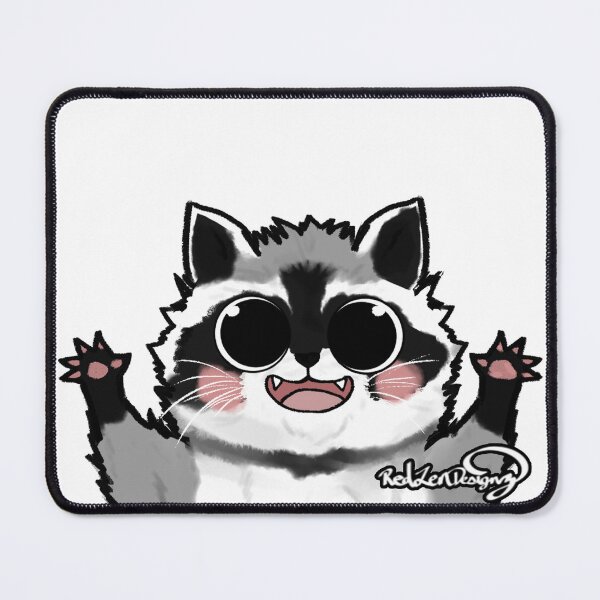 Item preview, Cute Racoon says HI! by RedZenDesignz designed and sold by RedZenDesignz.