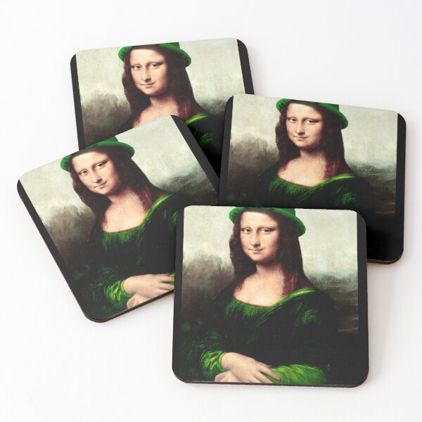 Item preview, Lucky Mona Lisa - St Patrick&x27;s Day Classic . designed and sold by kucelcflotan.