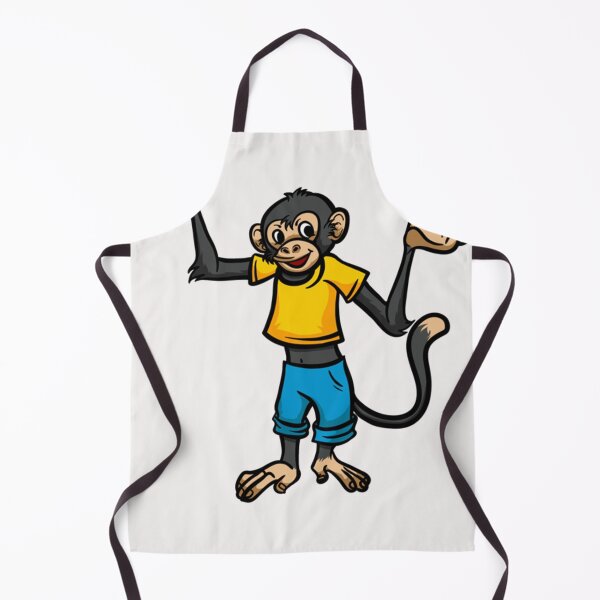 Item preview, Cute Anthropomorphic Human-like Cartoon Character Chimpanzee in Clothes Classic designed and sold by PaulSteph.