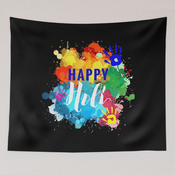 Item preview, Happy Holi Colors India Hindu SprinG Classic . designed and sold by zahrizafeder.
