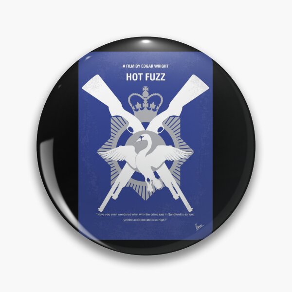 Item preview, No847 My Hot Fuzz minimal movie poster Poster designed and sold by verantfvtoal.