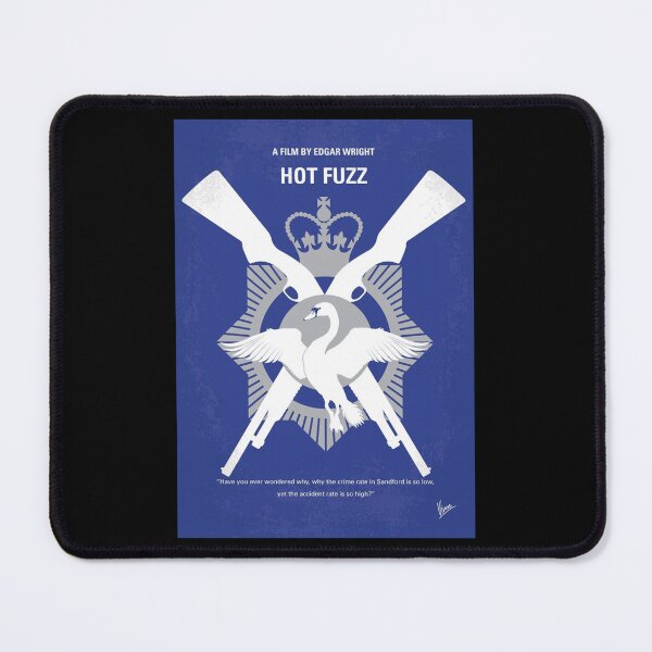 Item preview, No847 My Hot Fuzz minimal movie poster Poster designed and sold by verantfvtoal.