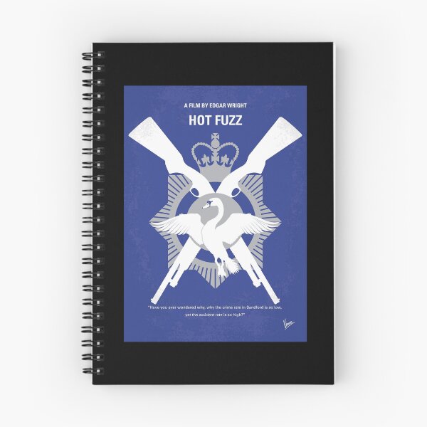 Item preview, No847 My Hot Fuzz minimal movie poster Poster designed and sold by verantfvtoal.