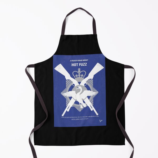 Item preview, No847 My Hot Fuzz minimal movie poster Poster designed and sold by verantfvtoal.