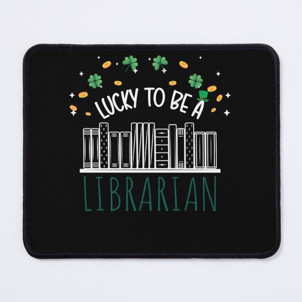 Item preview, Lucky to be a librarian, Essential Classic . designed and sold by kucelcflotan.