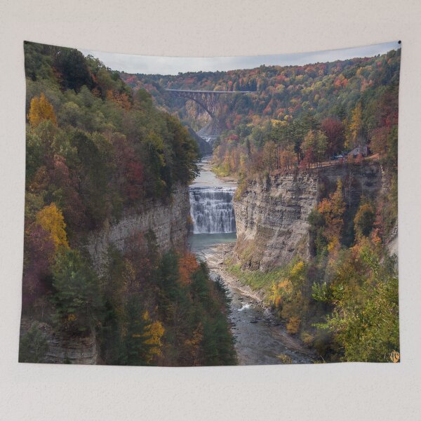 Item preview, Letchworth Gorge in Mid Fall designed and sold by jc1192.